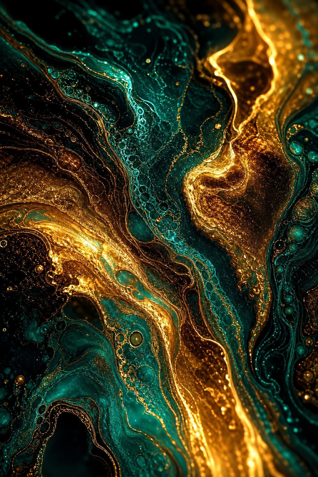 AI生成的抽象艺术